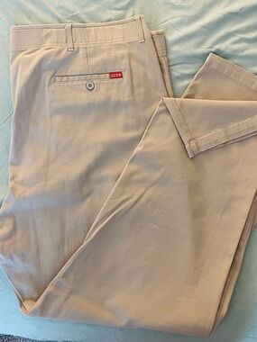 MENS DIXXON brand Khaki Chino Pants "flex style"